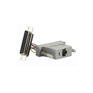 DB25 Female To RJ45 Modular Adapter