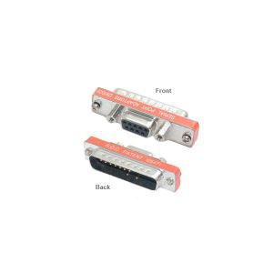 DB9 Female To DB25 Male Low Profile Serial Adapter