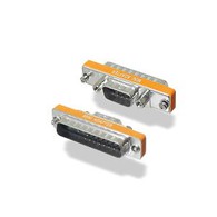 DB9 Male To DB25 Male Low Profile Serial Adapter