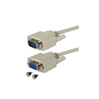 DB9 Male to Female Cable with Mounting Screw