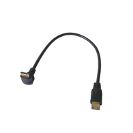 Down Angle Mini HDMI To Mini HDMI Cable