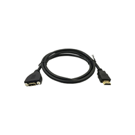 HDMI Male To Female Extension Cable With Screw Hole
