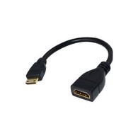 Mini HDMI Male To HDMI Type A Female Cable
