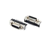 Right Angle DB 26 Pin Female SCSI Connector