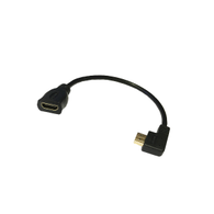 Right Angle HDMI Male To Female Cable