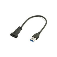 Screw Lock USB Type-C Female To USB 3.0 A Male Cable
