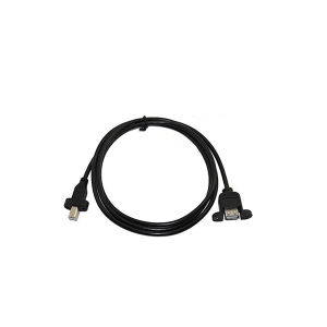 USB 2.0 A Female Panel Mount To USB B Male Panel Mount Cable