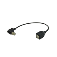 USB 2.0 B Female To Up Angle B Male Printer Cable