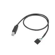 USB 2.0 B Male To 5 Pin Female Header Motherboard Cable