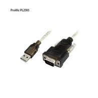 USB 2.0 To RS232 Serial Cable With PL2303