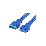 USB 3.0 Housing 20 Pin Male To Female Extension Cable