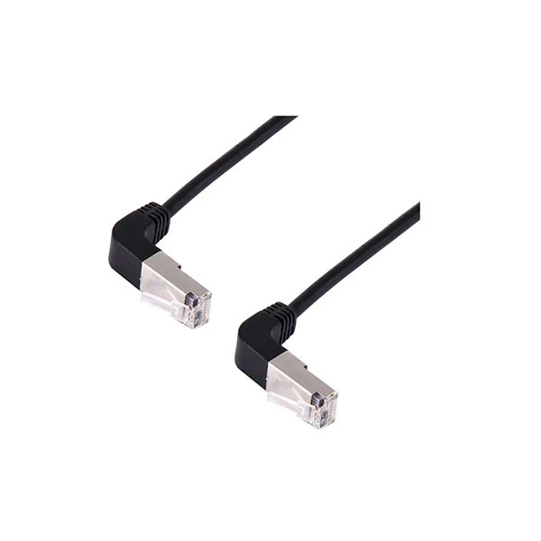 Upward RJ45 Male To Upward Male Cat5e Cable