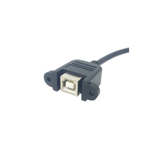 USB 2.0 B Female Panel Mount To 5 Pin Pitch 2.0mm Housing Cable