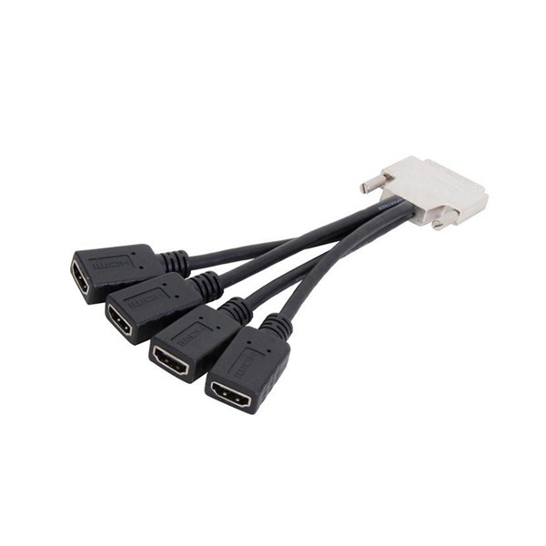 VHDCI 68 to 4 ports HDMI breakout cable