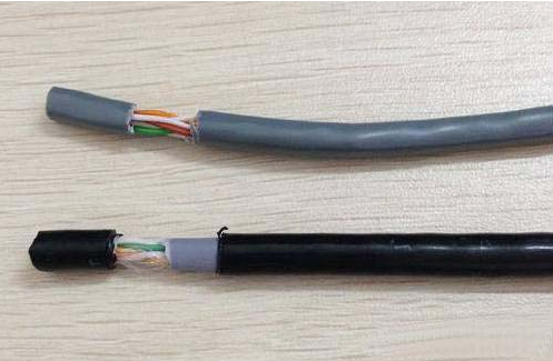 Difference of outdoor network wire and indoor network wire