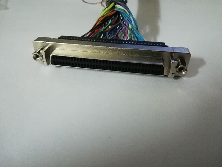 Custom 68 Pin SCSI Cable For France Military Equipment