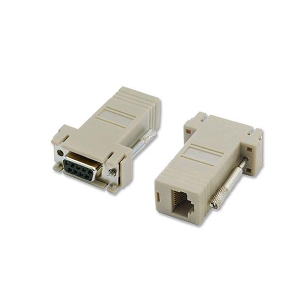 Simialr Cisco CAB-9AS-FDTE DB9 Female To RJ45 Female Console Adapter