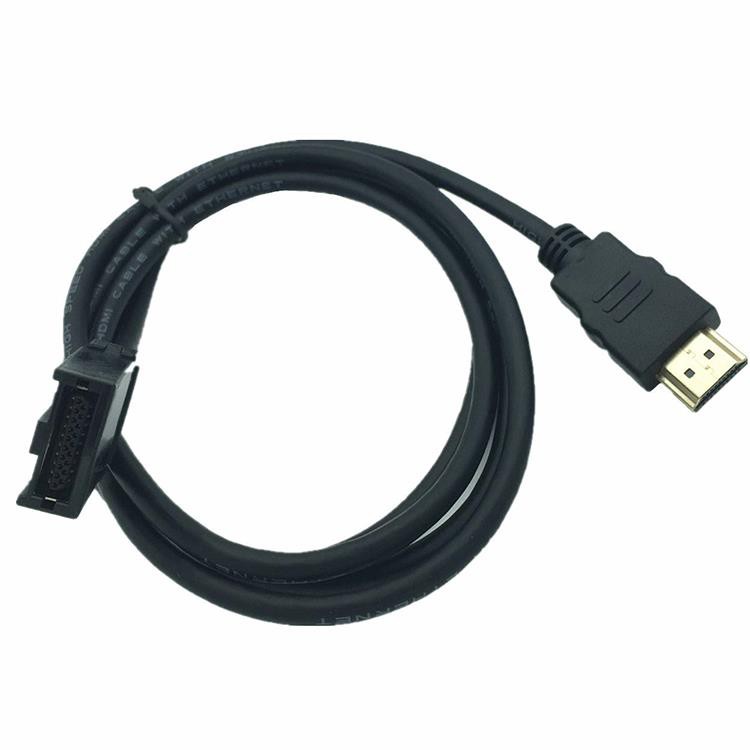 HDMI 1.4 Type E Male To Type A Male Cable For Hyundai H1 Car