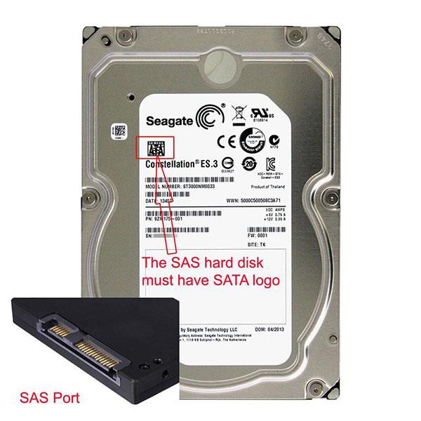 5Gbps SFF-8482 to 22 pin SATA Adapter