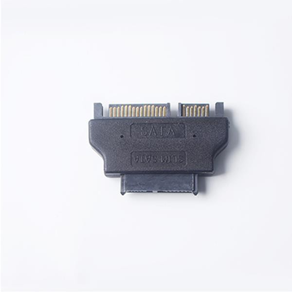 Slimline SATA 13 pin female to SATA 22 pin male Adapter