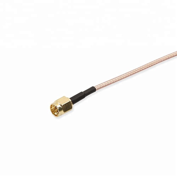 BNC Female Bulkhead Mount to SMA Male Pigtail Cable