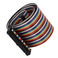 40 Pin 40 Way IDC Flat Rainbow Ribbon Cable