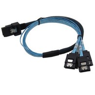 Mini SAS 36Pin SFF-8087 To 4 SATA 7Pin Cable With Latching