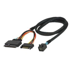 U.2 SFF-8639 NVMe PCIe To Mini SAS SFF-8643 SSD Cable