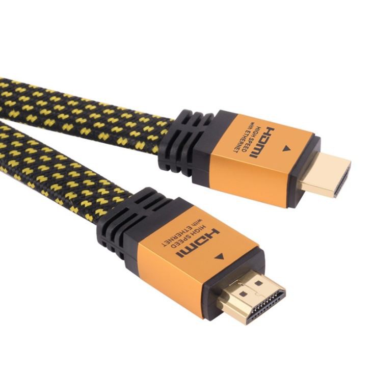 Braided Flat 4k 3D HDMI HD PS4 XBOX Cable