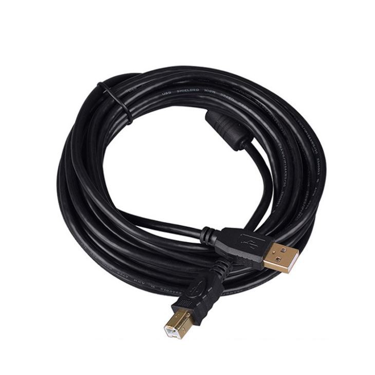 USB 2.0 Certified 480Mbps Type A Male to B Male Printer Cable