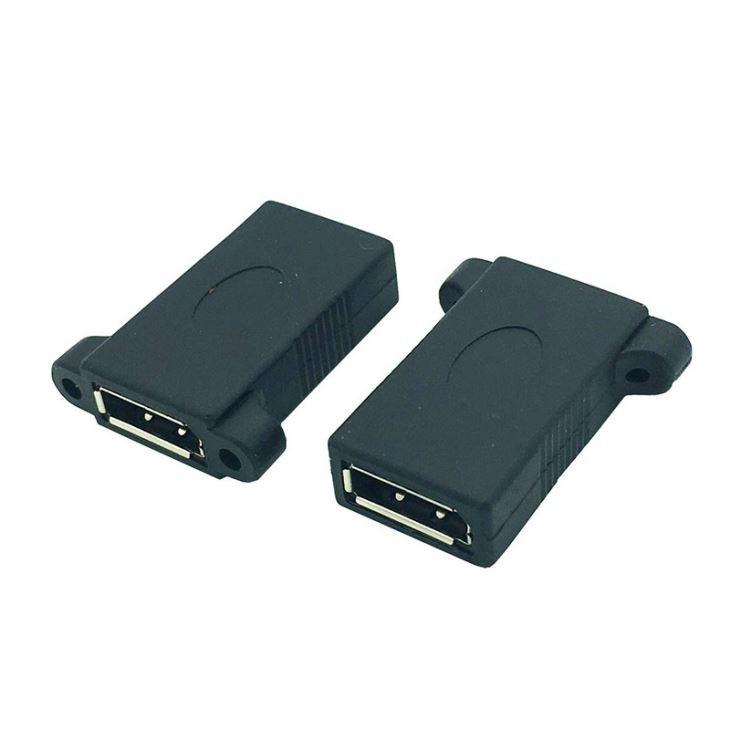 DisplayPort Female to Female Panel Mount Adapter