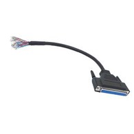D-sub 37 Pin Female Open End Tinned Cable