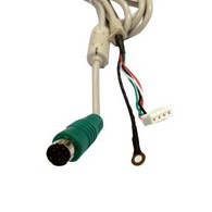 Mini Din 6 Pin To PH2.0 4P Cable With Ground Wire