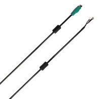 Mini Din 6 Pin To PH2.54 4P Cable With Ground Wire