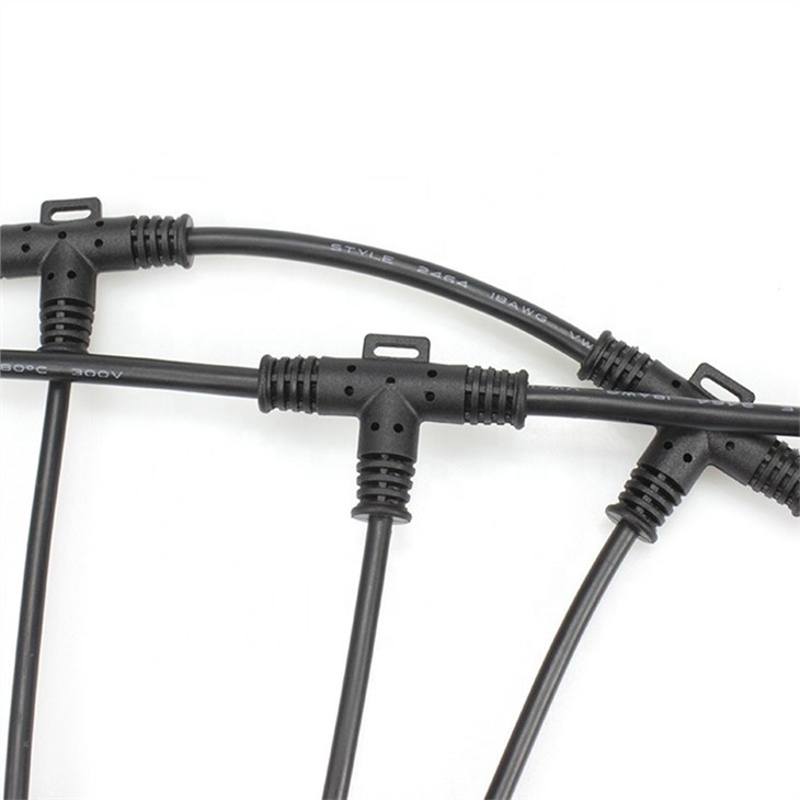 T type 5.5mm X 2.1mm CCTV DC Power