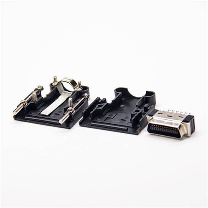 Customized 3M 10326 MDR26 Pin SCSI Connector With Screw Suppliers ...