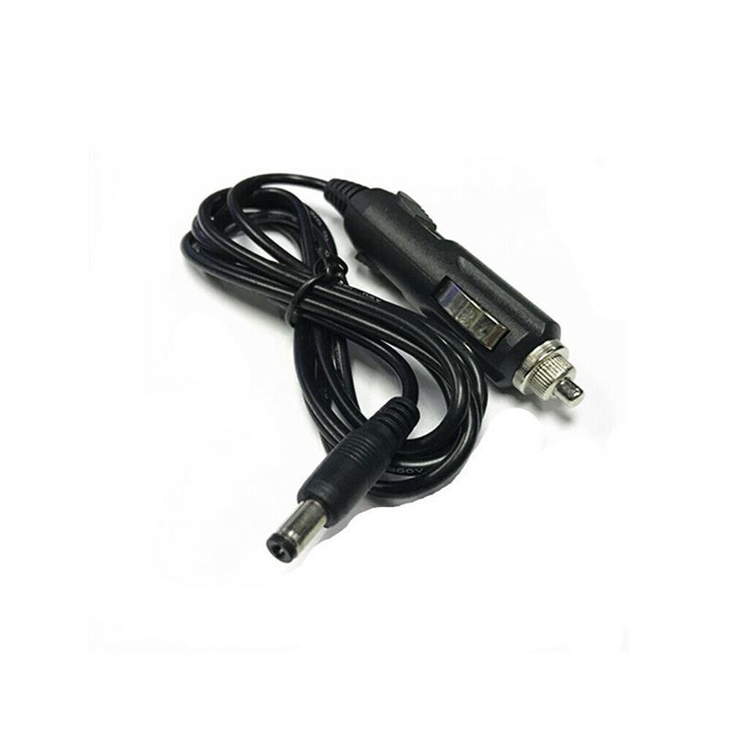 12V 24V DC 5.5x2.1mm Car Cigarette Lighter Cable With LED Indicator