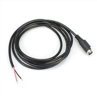 12v 3 Pin Din Male To Open End Power Cable
