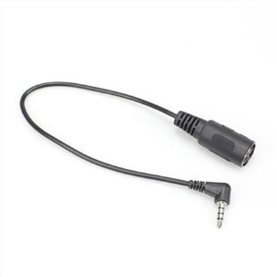 90 Degree TRRS 3.5mm 4 Pole To 5 Pin Din Female Cable