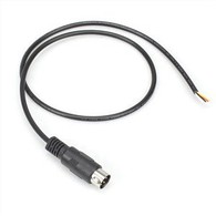 Big Midi Din 4 Pin Male Cable To Open End