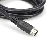 Din 8 Pin Male To Female Speaker Audio System Cable