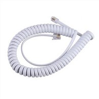 RJ11 Telephone Handset Extension Sprial Cable