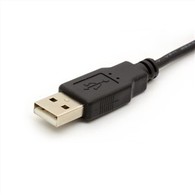 USB2.0 A Male To USB B Male Up Angle Printer Scanner Cable
