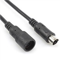 Waterproof 4 Pin Mini Din Male And Female Cable