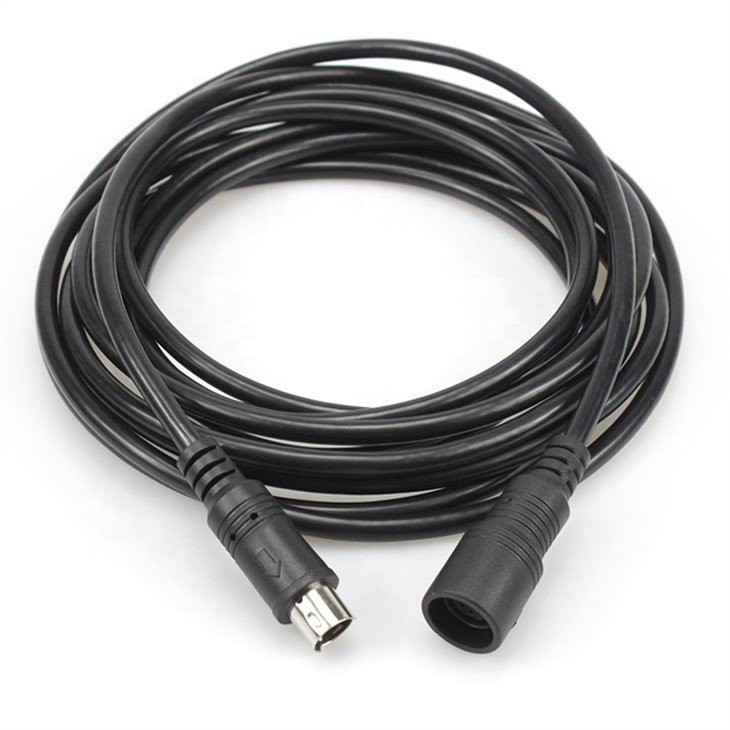 Waterproof Mini Din4 Pin S-Video Extension Lead