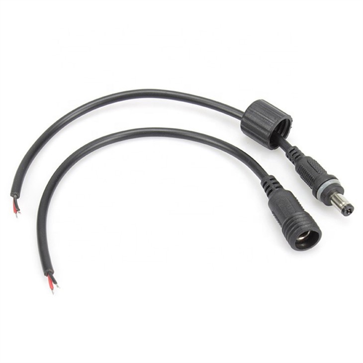 Waterproof Locking DC2.1 X 5.5 Power DIY Cable